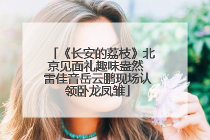 《长安的荔枝》北京见面礼趣味盎然 雷佳音岳云鹏现场认领卧龙凤雏