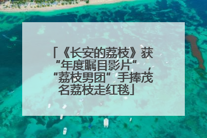 《长安的荔枝》获“年度瞩目影片”，“荔枝男团”手捧茂名荔枝走红毯