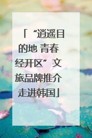 “逍遥目的地 青春经开区”文旅品牌推介走进韩国
