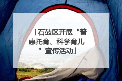 石鼓区开展“普惠托育、科学育儿”宣传活动