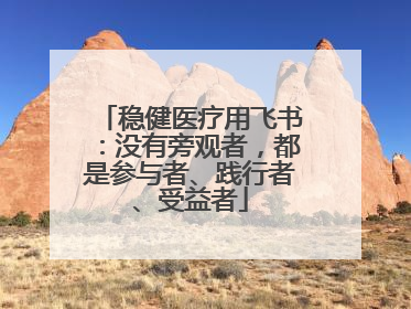 稳健医疗用飞书：没有旁观者，都是参与者、践行者、受益者