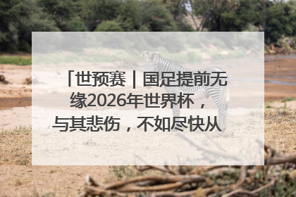 世预赛｜国足提前无缘2026年世界杯，与其悲伤，不如尽快从选帅开始重建