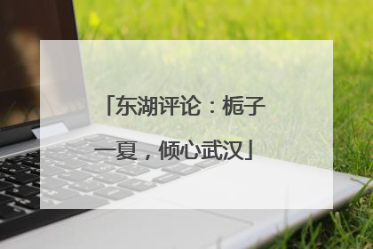 东湖评论：栀子一夏，倾心武汉