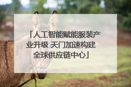 人工智能赋能服装产业升级 天门加速构建全球供应链中心