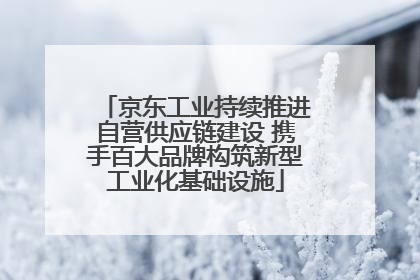 京东工业持续推进自营供应链建设 携手百大品牌构筑新型工业化基础设施