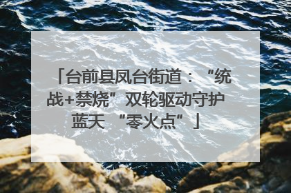 台前县凤台街道：“统战+禁烧”双轮驱动守护蓝天 “零火点”