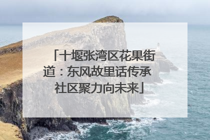 十堰张湾区花果街道：东风故里话传承 社区聚力向未来