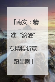 南安：精准“滴灌”专精特新竞跑出圈