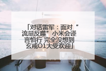 对话雷军：面对“流量反噬”小米会谨言慎行 完全没想到玄戒O1大受欢迎