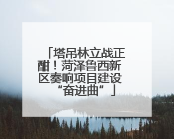 塔吊林立战正酣！菏泽鲁西新区奏响项目建设“奋进曲”