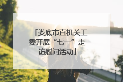 娄底市直机关工委开展“七一”走访慰问活动