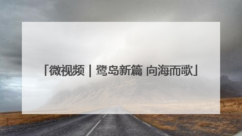 微视频｜鹭岛新篇 向海而歌