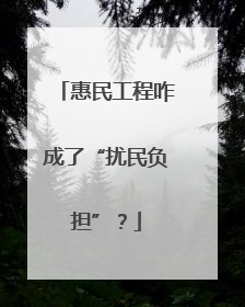惠民工程咋成了“扰民负担”？
