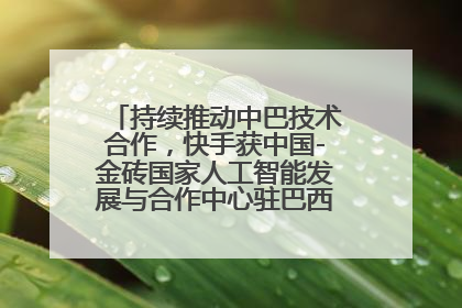 持续推动中巴技术合作，快手获中国-金砖国家人工智能发展与合作中心驻巴西成果转化中心授牌