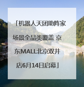 机器人天团助阵家场景全品类覆盖 京东MALL北京双井店6月14日启幕