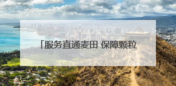 服务直通麦田 保障颗粒归仓 德州市行政审批服务局护航“三夏”生产