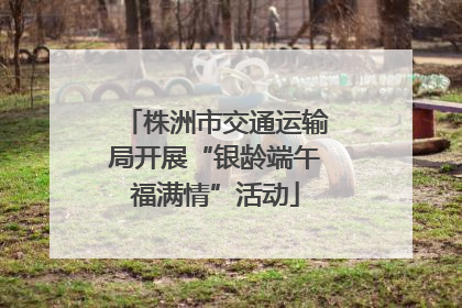 株洲市交通运输局开展“银龄端午福满情”活动