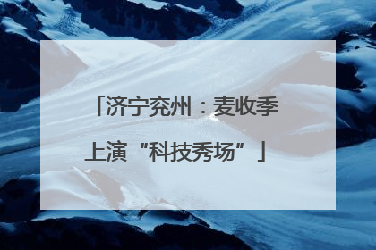 济宁兖州：麦收季上演“科技秀场”