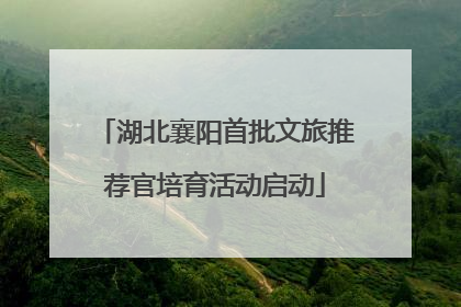 湖北襄阳首批文旅推荐官培育活动启动