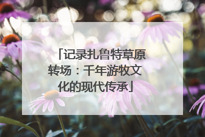 记录扎鲁特草原转场：千年游牧文化的现代传承