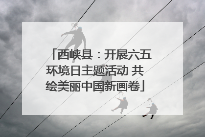 西峡县：开展六五环境日主题活动 共绘美丽中国新画卷