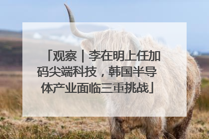 观察｜李在明上任加码尖端科技，韩国半导体产业面临三重挑战