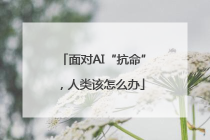 面对AI“抗命”，人类该怎么办