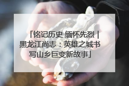 铭记历史 缅怀先烈｜黑龙江尚志：英雄之城书写山乡巨变新故事