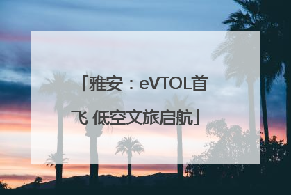 雅安：eVTOL首飞 低空文旅启航