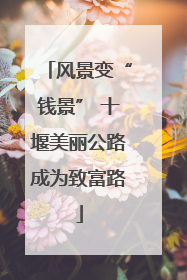 风景变“钱景” 十堰美丽公路成为致富路