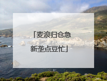 麦浪归仓急 新垄点豆忙