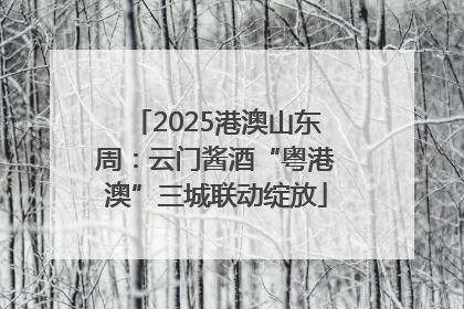 2025港澳山东周：云门酱酒“粤港澳”三城联动绽放