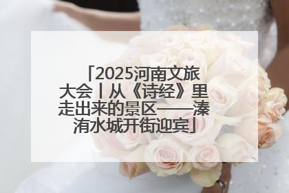 2025河南文旅大会丨从《诗经》里走出来的景区——溱洧水城开街迎宾