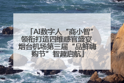 AI数字人“商小智”领衔打造四维感官盛宴 烟台机场第三届“品鲜嗨购节”智趣启航